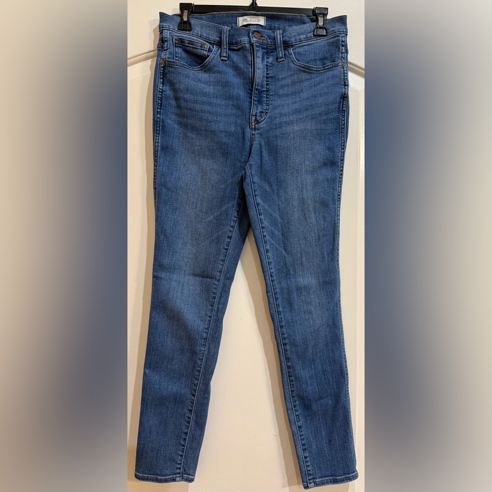 Madewell High Rise Skinny Classic Women's Blue Jeans